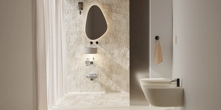 Vitruvit Bowl ceramiczna umywalka nablatowa okrągła 30 cm w wybranym kolorze