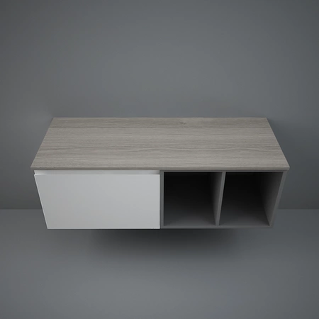 Blat meblowy RAK-Plano Techwood 121X46 cm - Grey Elm