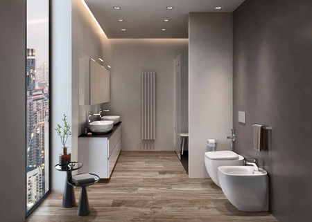 ILLUSION Bidet stojący 52x38 cm biały połysk