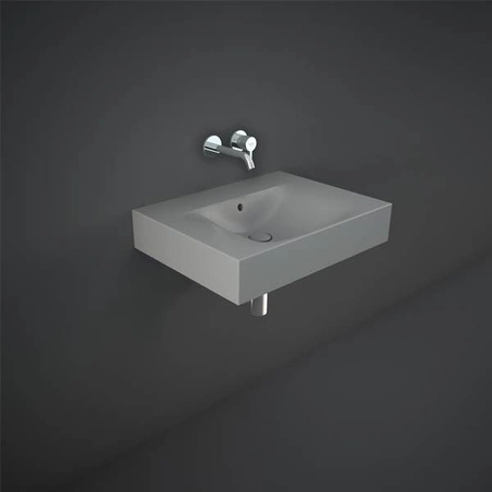 DES UMYWALKA PODWIESZ. NABLAT.61X46CM BEZ OTWORU szary mat