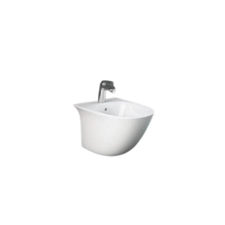 SENSATION Bidet podwieszany 48 x 38 cm biały połysk