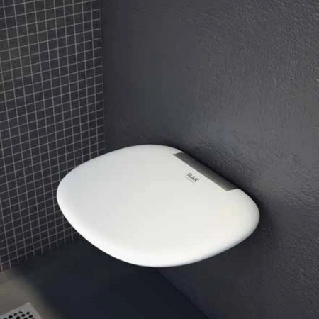 SILVER SIEDZISKO PRYSZNICOWE SKŁADANE 40x34 cm