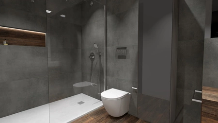 Zestaw MEDEA Miska z Deską WC Slim W/O podwiesz. 49 cm Biały Połysk