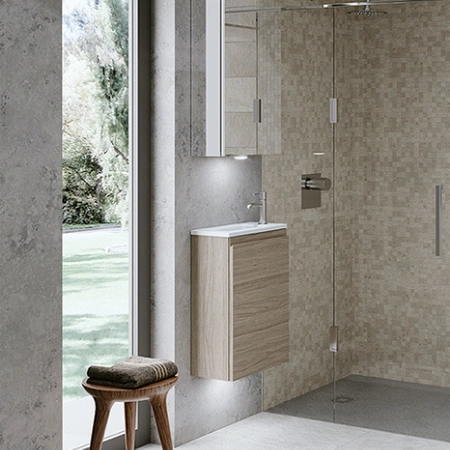 JOY Umywalka wpuszczana, meblowa 41x22cm