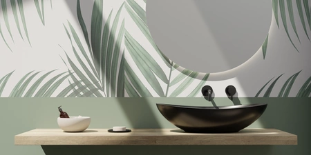 Vitruvit VESSEL ceramiczna umywalka nablatowa owalna 60 x 39 cm w wybranym kolorze