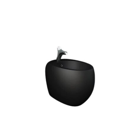 Cloud Bidet stojący 56x40 cm CZARNY MAT