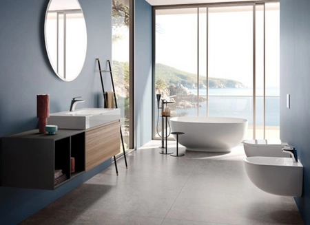 DES Bidet podwieszany 52x38 cm biały połysk