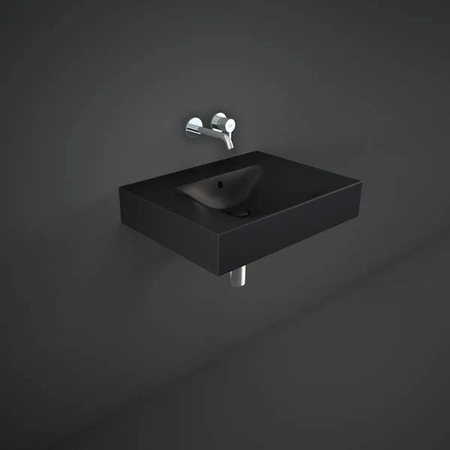 DES UMYWALKA PODWIESZ. NABLAT.61X46CM BEZ OTWORU czarny mat