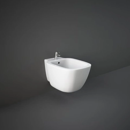 ONE Bidet podwieszany 52x36,5 cm biały połysk