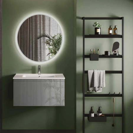 RAK-JOY UNO DRABINKA CZARNA(5004) -60X180CM