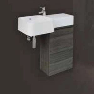 Zestaw PETIT Umywalka kwadrat P z Otworem, szafka JOY MOK z