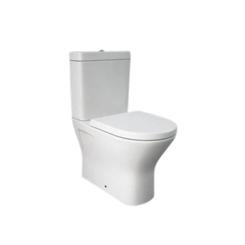 Zestaw RESORT kompakt: Miska WC Rimless do kompaktu 60cm & zbiornik do kompaktu & deska WC slim W/O